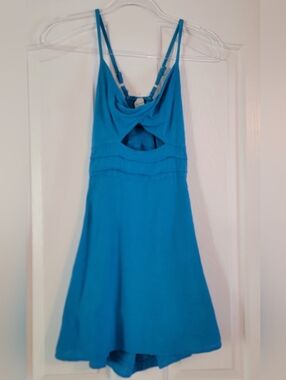 Blanco By Nature Backless Spaghetti-Strap with Cutout Detail Dress